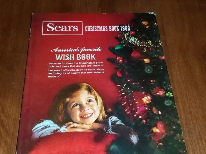 The Wish Books got longer and longer each year. In 1968, the book was over 600 pages.