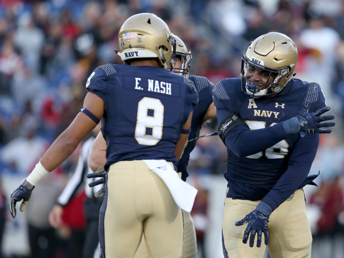 Navy (+24) over Notre Dame