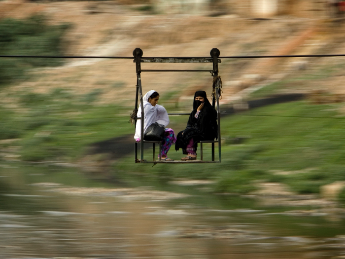 The cable cars in Pakistan are more like glorified chairs on rope.