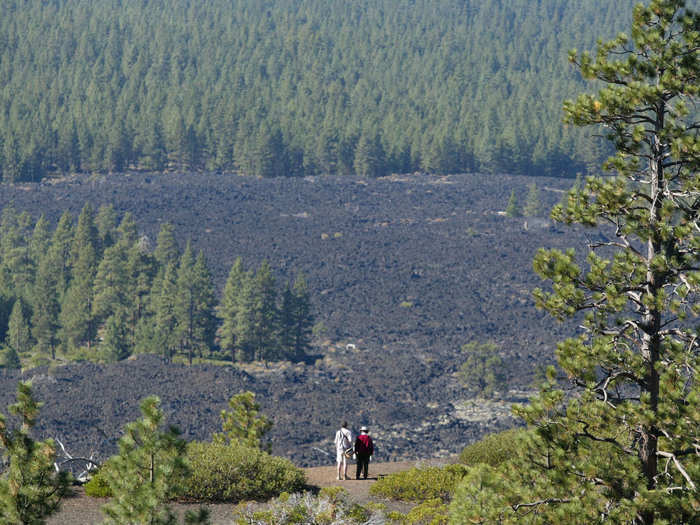 13: Newberry Volcano, Oregon. Threat Score: 146. Aviation Threat: 30.