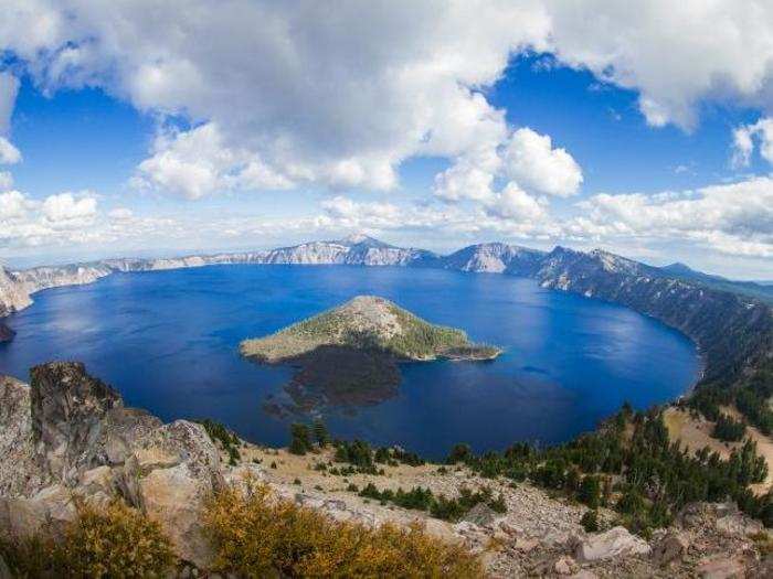 17: Crater Lake, Oregon. Threat Score: 129. Aviation Threat: 37.