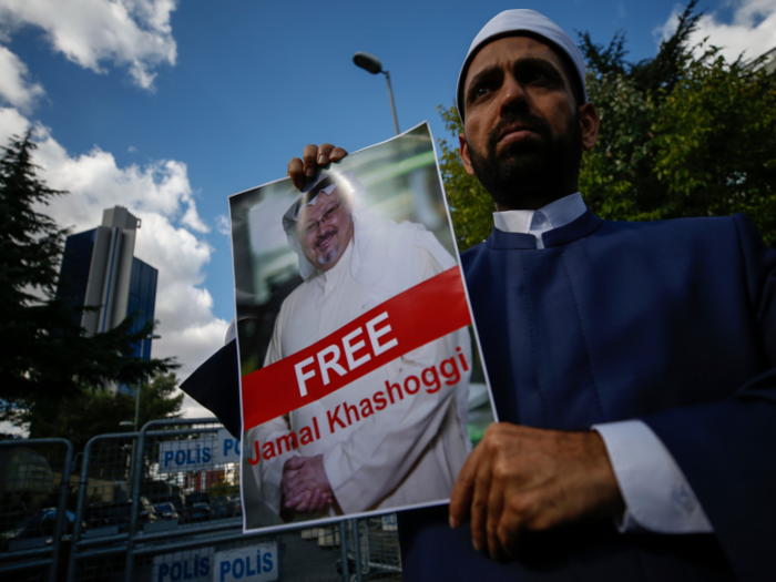 The Saudi government had denied allegations that Khashoggi was killed, describing them as "baseless."