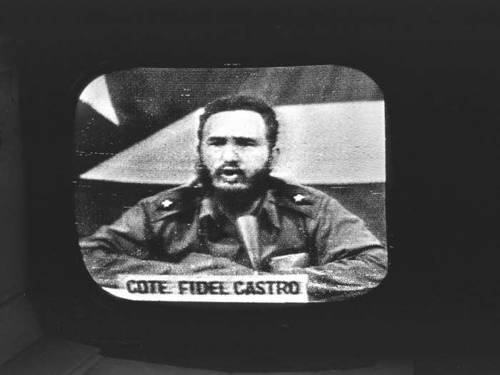 Cuban leader Fidel Castro responded to Kennedy