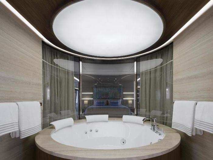 ...and an in-room jacuzzi.