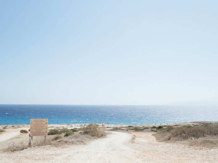 On my final day in Cyprus, I drove out to Cape Greco, a national park on the southeastern tip of the island. To get there, you drive past Ayia Napa, a resort town said to have the best beaches on the island.