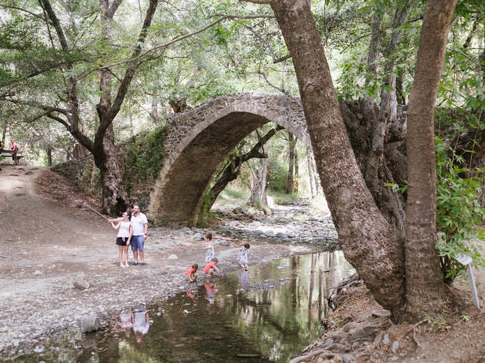 There are a number of tiny villages dotted in the mountains, as well as hiking trails and a number of bridges and streams.