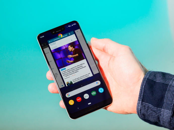 4. Gestures are subtly different on the Pixel 3 (and Android in general) and that