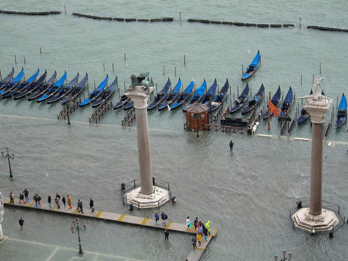 Venice Mayor Luigi Brugnaro says the flooding would not have happened if the city