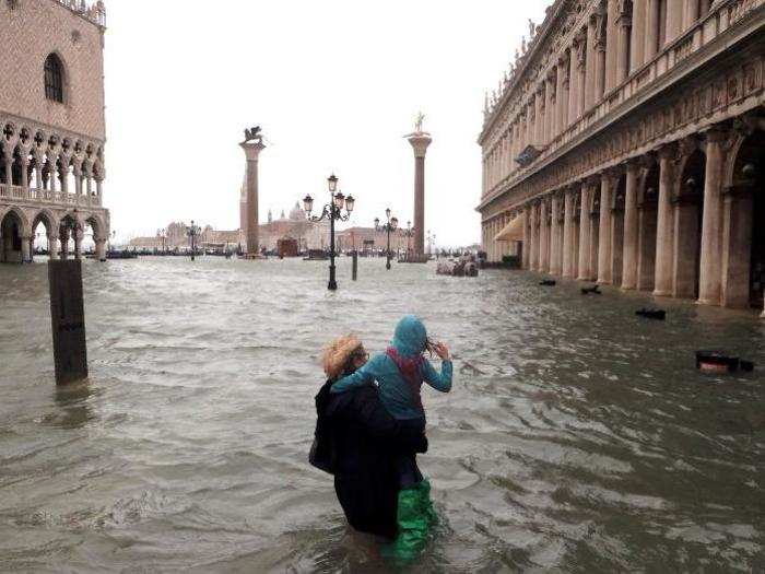 Venice is used to flooding, but this was an exceptional case.