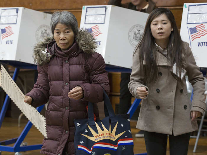 1952: The McCarran-Walter Act grants all Asian-Americans the right to become citizens and vote.