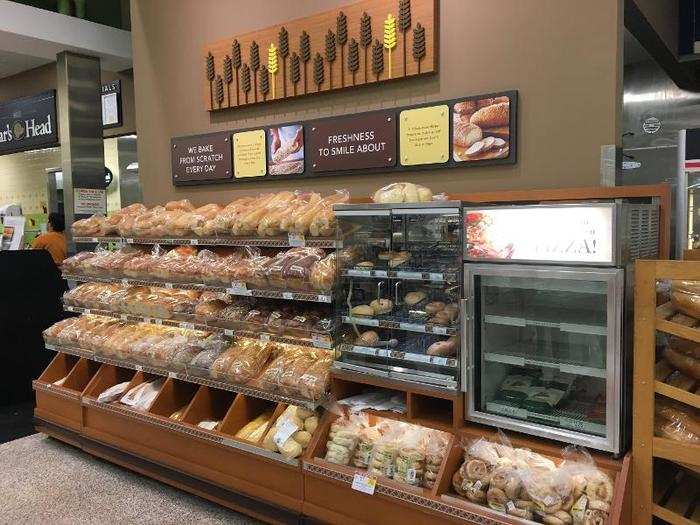 At Publix, bread is made from scratch and baked daily.