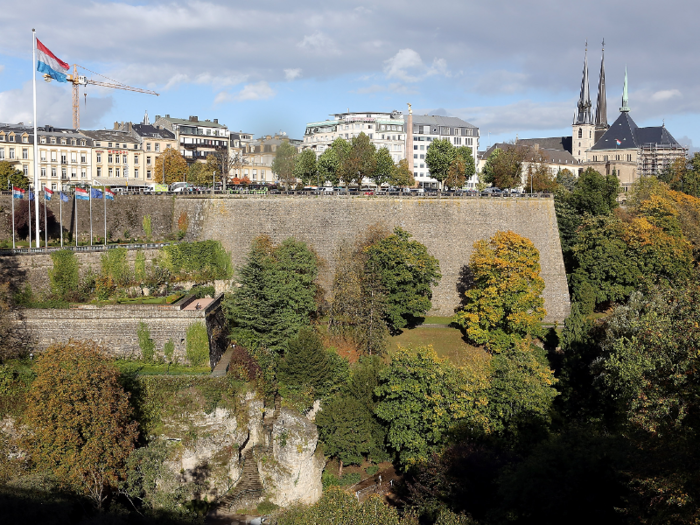 7. Luxembourg.