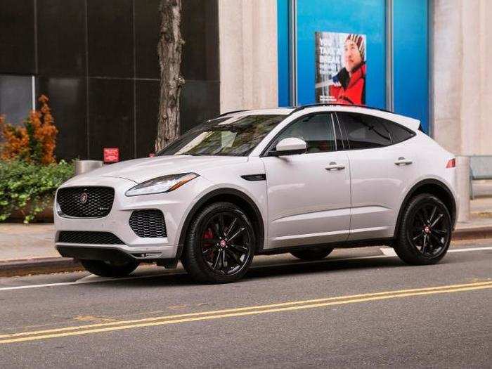 That said, the vehicle is indeed compact: a scrunched-down F-Pace. The bold, yet tasteful, lines and the overall lack of too much exterior details are a plus. The large, scooped vents under the headlights are a it off-balance, however.