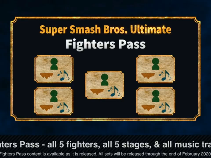 Five more characters will join "Super Smash Bros. Ultimate" up until February 2020.