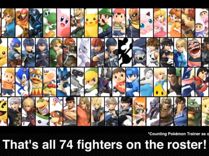 All of the old Smash characters are returning for "Ultimate"