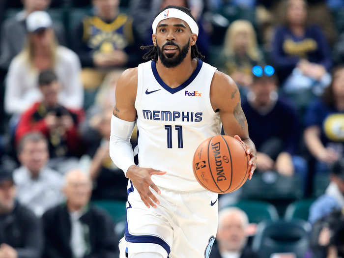 9. Mike Conley — $30.5 million