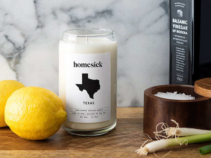 A candle that smells like their favorite state