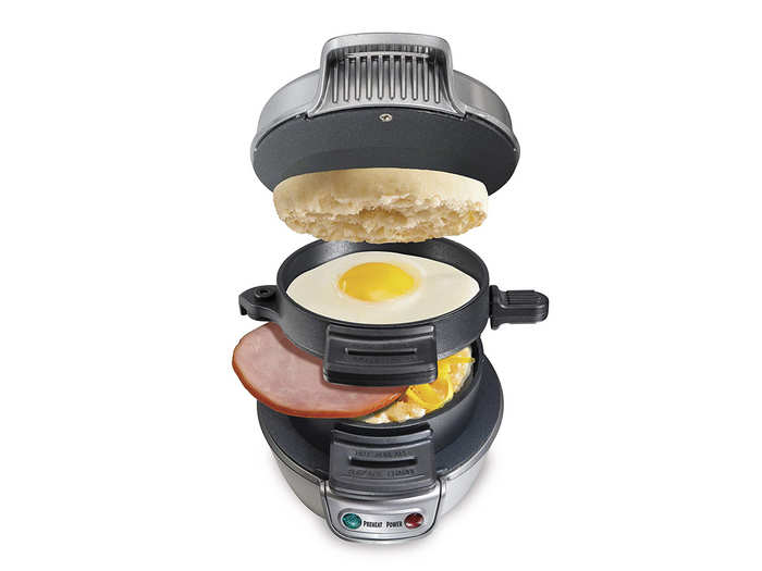 An all-in-one breakfast sandwich maker