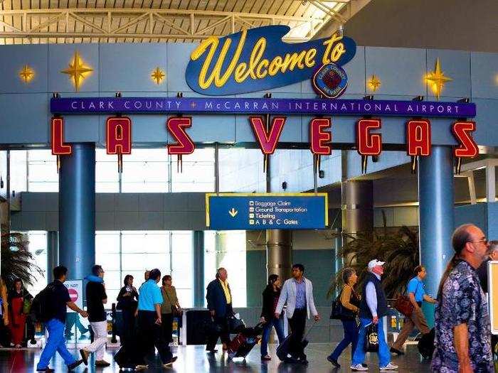  3. McCarran International Airport (Las Vegas, Nevada) 