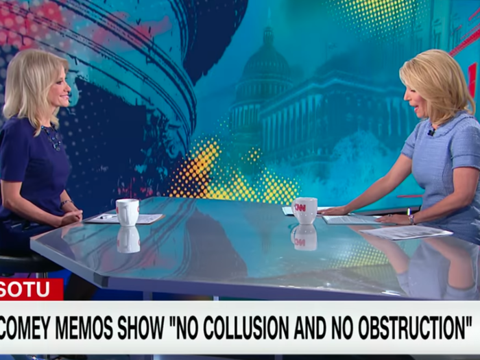 April 22, 2018: Kellyanne Conway spars with Dana Bash over her husband