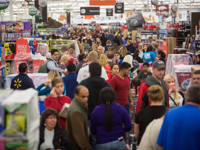 But one thing that has remained the same is the crowds of shoppers that come to stores throughout the holiday season.