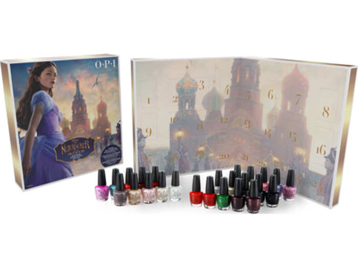 25 mini OPI nail polishes inspired by "The Nutcracker"