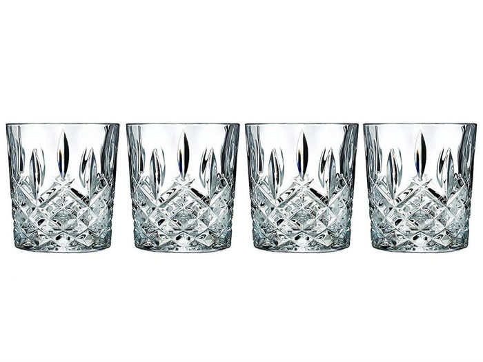 A set of Waterford whisky glasses