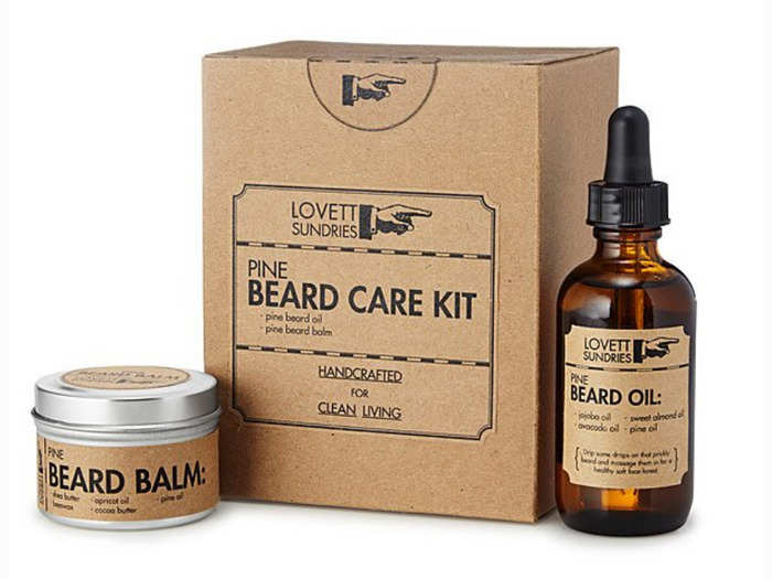 A beard care kit