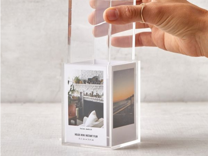 A picture frame for Instax Mini photos