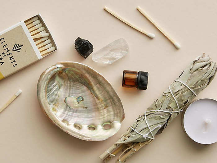 An aura cleansing kit for the home