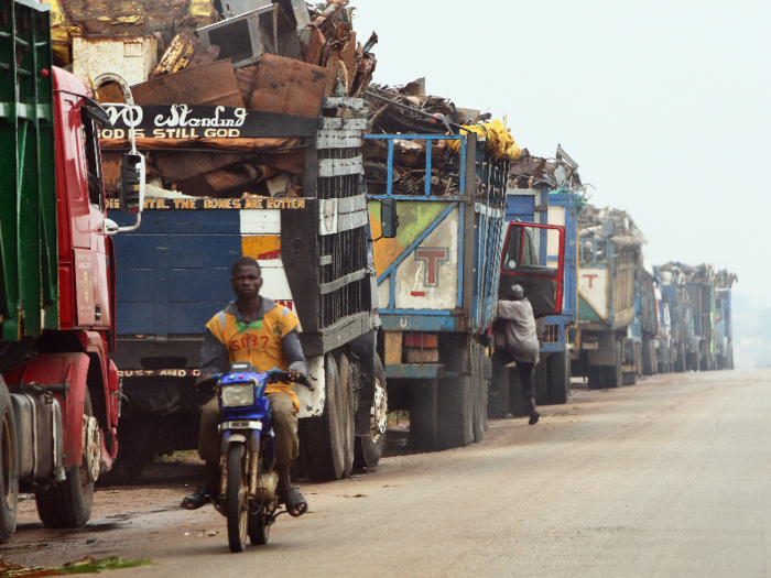 ... scrap metal in Nigeria ...