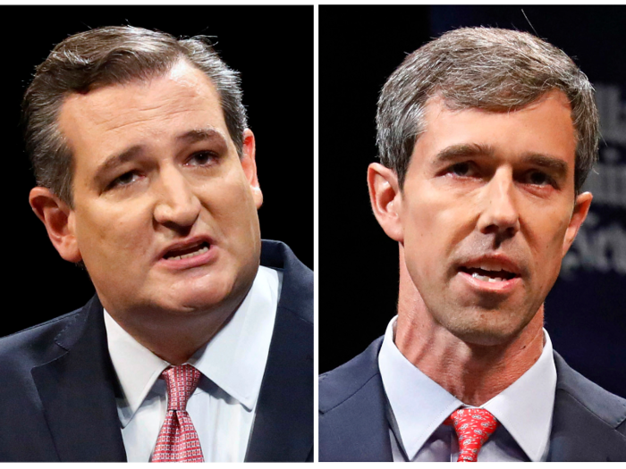 Texas: Republican Sen. Ted Cruz vs. Democratic Rep. Beto O