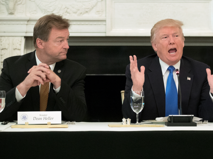 Nevada: Republican Sen. Dean Heller vs. Rep. Jacky Rosen