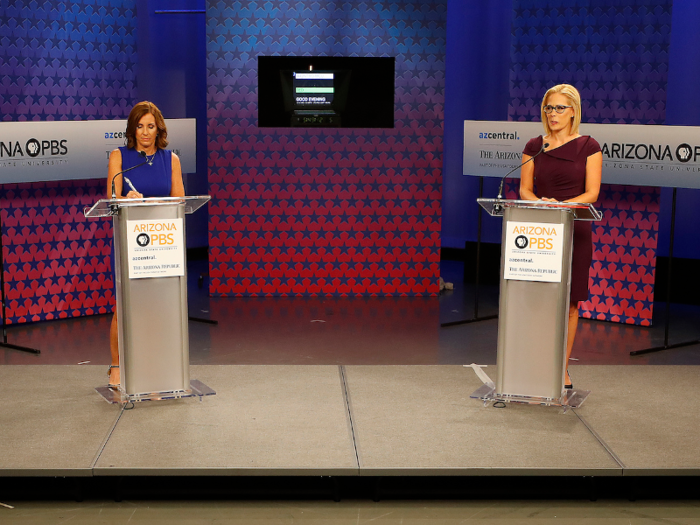 Arizona: Republican Rep. Martha McSally vs. Democratic Rep. Kyrsten Sinema