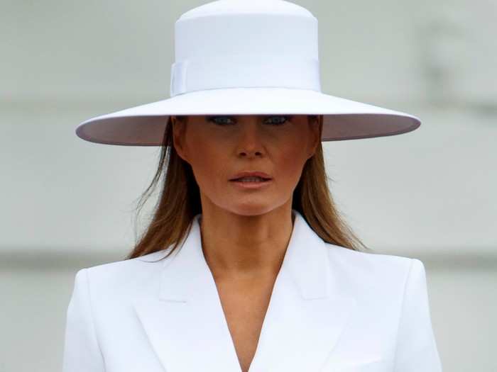 5. Social media erupted in April over Melania