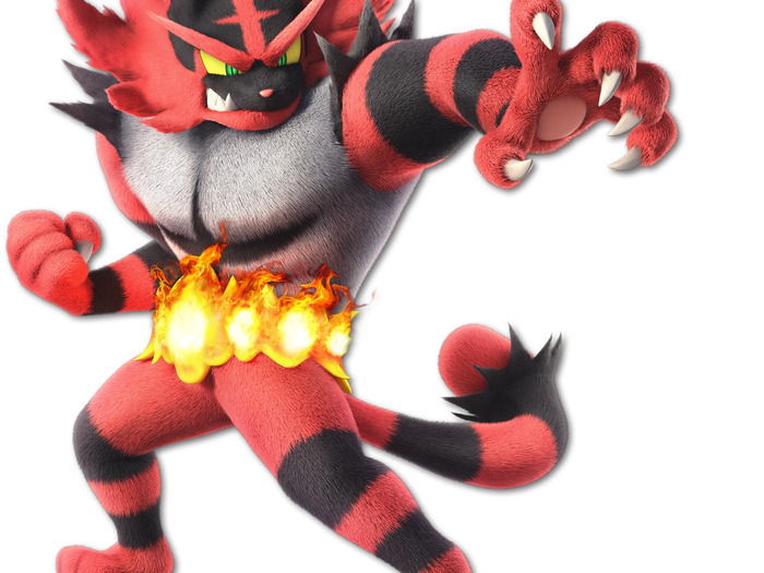 76. Incineroar (Pokémon: Sun and Moon)