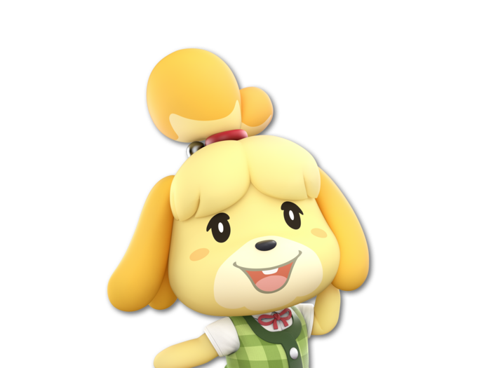 74. Isabelle - "Animal Crossing: New Leaf" (2012)