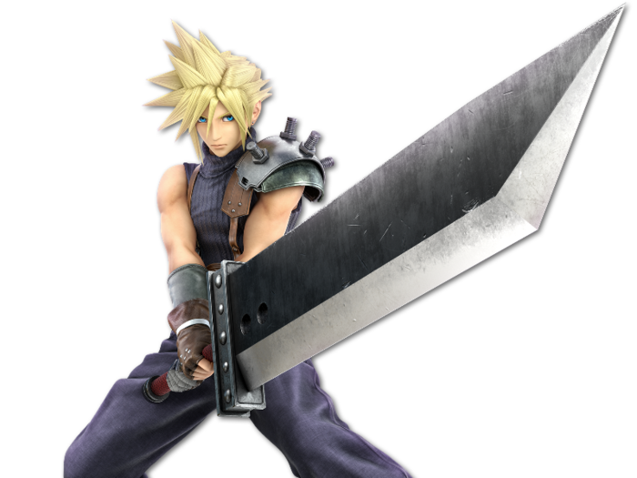 63. Cloud Strife - "Final Fantasy VII" (1997)