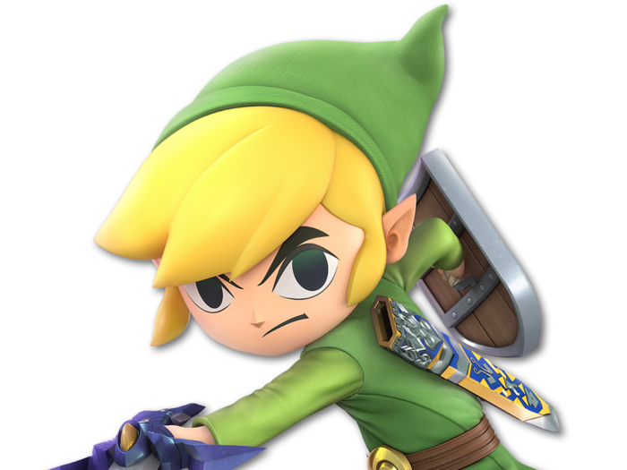 43. Toon Link - "The Legend of Zelda: The Wind Waker" (2002)