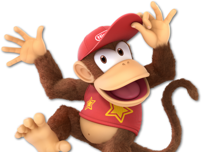 36. Diddy Kong - "Donkey Kong Country" (1994)