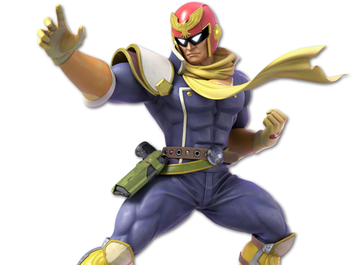 11. Captain Falcon - "F-Zero" (1990)