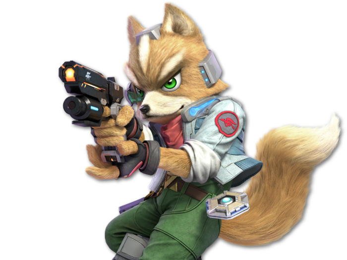 7. Fox McCloud - "Star Fox" (1993)