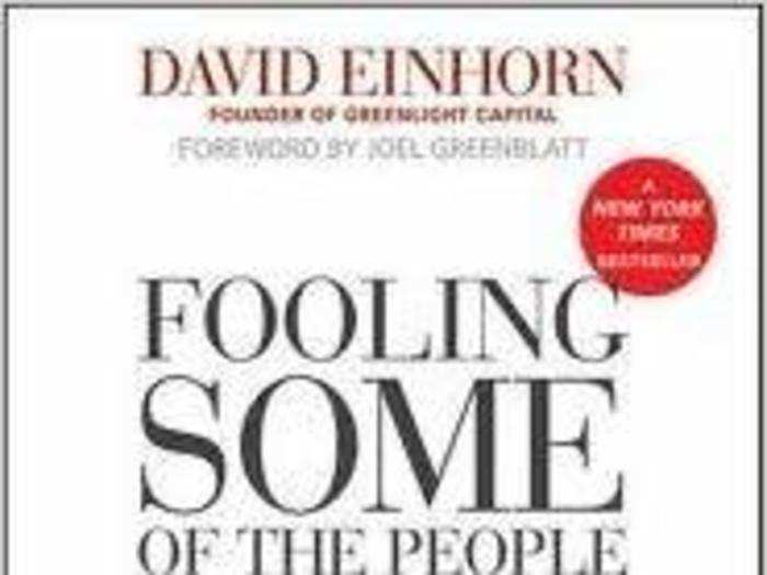 "Fooling Some of the People all of the Time," by David Einhorn