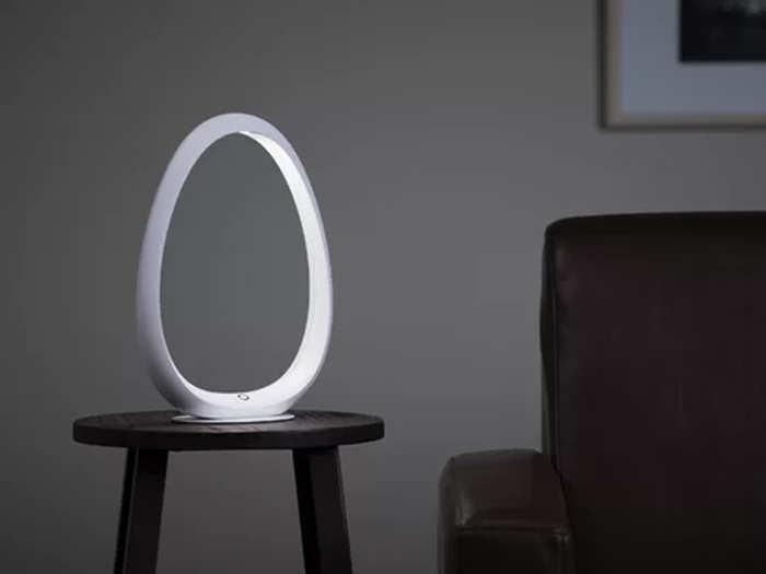 A sleek, modern lamp that they can control with just a tap