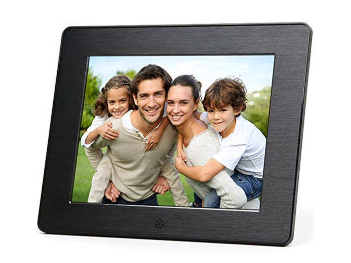 A digital photo frame to display all of their favorite pictures