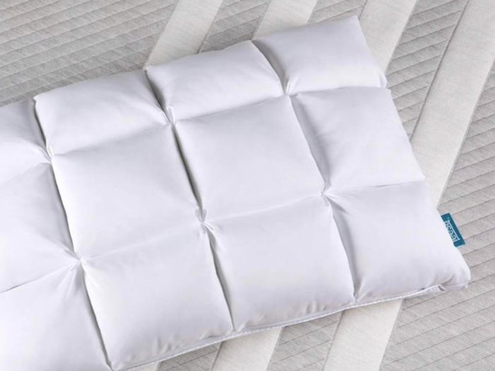 A cleverly designed pillow to keep them cool at night