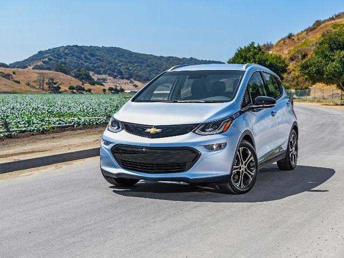 2017: Chevy Bolt — An all-electric subcompact hatchback, the Bolt won 2017 North American Car of the Year award and 2017 Best Car to Buy Award.