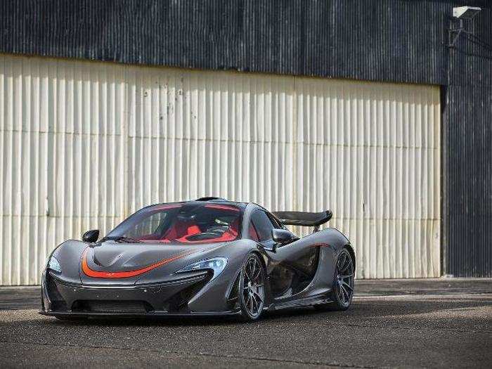 2013: McLaren P1 — This plug-in, hybrid sports car considered a successor to 1993