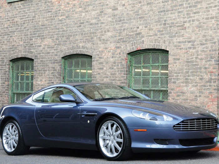 2003: Aston Martin DB9 — Made for both comfort and speed, the DB9 boasted a 450-horsepower, 6.0-liter V-12 engine.