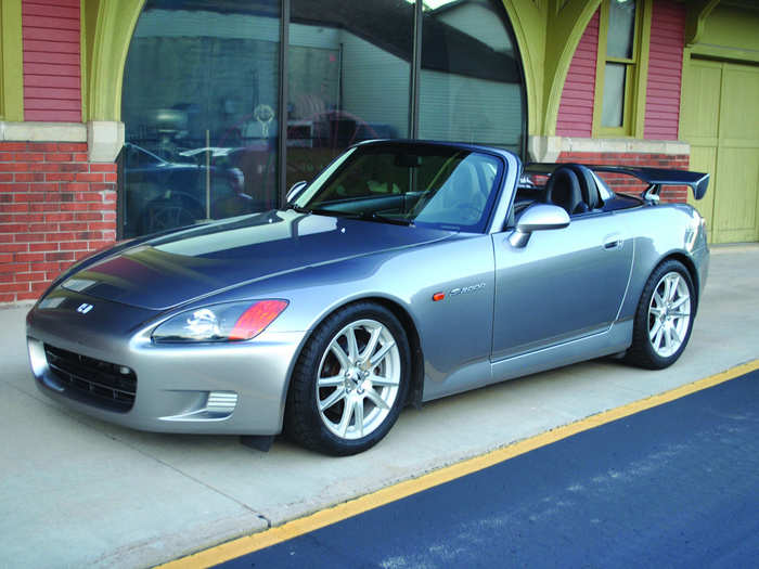 2001: Honda S2000 — Featuring an F20C inline 4 engine specifically produced for the S2000, this sports car